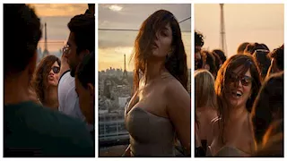 بالصور- سينتيا خليفة تخطف الأنظار في باريس