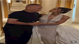 مرتضى منصور في حفل زفاف ابنة إبراهيم حسن (فيديو)