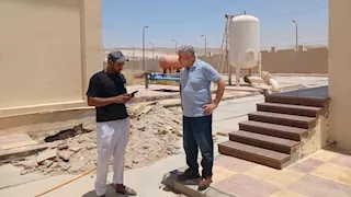 رئيس شركة مياه الشرب يتابع انتظام تشغيل الروافع ومحطات التحلية بجنوب سيناء