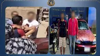 بسبب الرجوع للخلف.. كواليس مشاجرة عامل بمحل مصوغات وسائق تروسيكل بطنطا | فيديو