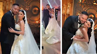 20 صورة ترصد مراسم حفل زفاف الفنان محمد مولى ونورهان