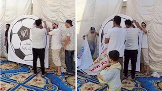 احتفال شعبي.. رملة الأنجب بالمنوفية تستعد لاستقبال  مدرب مساعد منتخب مصر- صور