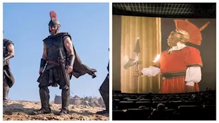 "الزعيم عملها قبلك يا نولان".. الجمهور يسخر من "The Odyssey" بسبب عادل إمام