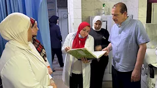 نائب وزير الصحة يكتشف "مخالفات بالجملة" في مستشفى حميات حلوان