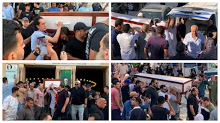 الوداع الأخير.. تشييع جثمان الفنان أحمد جلال عبد القوي من مسجد الحصري