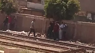مصرع سيدة مجهولة الهوية دهسًا أسفل قطار في المنوفية