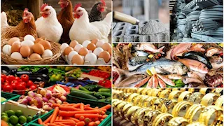 خريطة الأسعار اليوم: انخفاض الدواجن والبيض وارتفاع الذهب