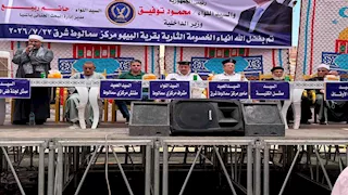 الكفن ينهي الثأر بين عائلتي العطاوية والحجاجية في المنيا -صور