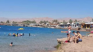 بيان من محافظة جنوب سيناء بسبب الموجة الحارة وحظر السباحة بشواطئ محددة
