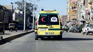 إصابة 10 أشخاص في تصادم ملاكي وميكروباص بصحراوي البحيرة