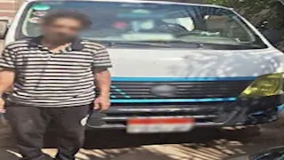 ضبط سائق ميكروباص ظهر في فيديو يعتدي على الركاب بالدقهلية