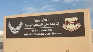 الحرس الثوري يعلن استهداف معسكر العديري وقاعدة علي السالم الجوية في الكويت