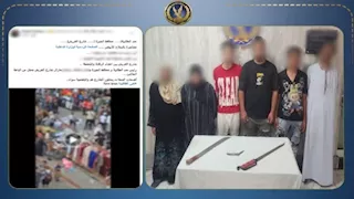 معركة بالأسلحة البيضاء.. ضبط 6 متهمين تشاجروا بسبب البيع والشراء بالطالبية