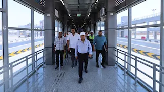 25 صورة.. كامل الوزير يتابع استعدادات تشغيل المرحلة الثانية للأتوبيس الترددي
