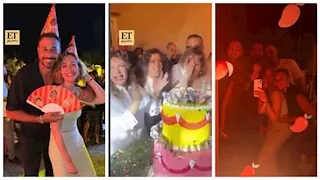 "ترقص وتغني"..فيديو يرصد احتفال منة شلبي بعيد ميلادها بحضور النجوم- صور 
