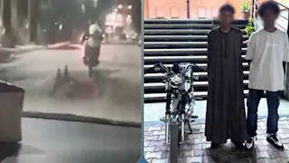 الداخلية تكشف ملابسات فيديو إلقاء حواجز مرورية أمام السيارات بالأقصر