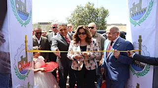 وزيرة التنمية المحلية ومحافظ القليوبية يفتتحان 3 مراكز تكنولوجية جديدة