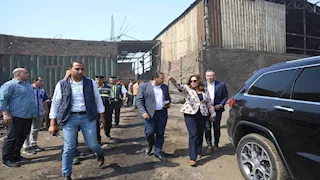 وزيرة التنمية توجه بسرعة توفيق الأوضاع البيئية لمنطقة العكرشة الصناعية بالقليوبية