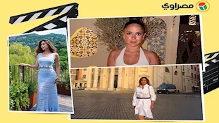 نرمين الفقي بفستان جريء وليلى علوي في روما .. لقطات نجوم الفن خلال 24 ساعة