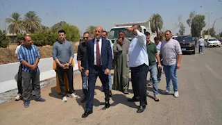 محافظ أسيوط يتفقد تطوير الطريق الدائري ويوجه بتكثيف التشجير والإنارة
