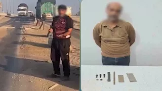  فيديو يقود الشرطة إلى متهم بسرقة أجزاء من كوبري بدمياط