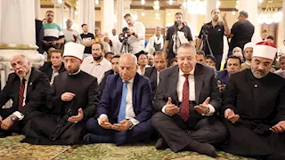 نقيب الأشراف خلال افتتاح مسجد سيدنا الحسين: مصر ستظل عامرة بـ "بيوت الله"