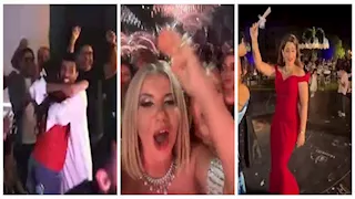 رقص آيتن عامر و"زغروطة" بوسي وحضن مي عمر.. احتفالات نجوم الفن بمنتخب مصر في كأس العالم