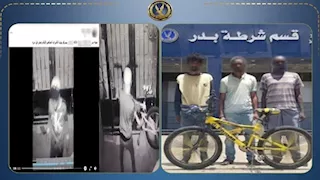 فيديو فضحهم.. كواليس سقوط 3 أجانب سرقوا دراجة من عقار بمدينة بدر