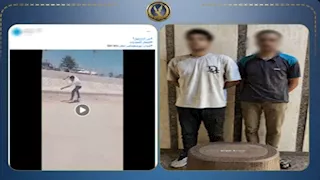 فيديو شاب غائب عن الوعي يطيح بـ"ديلر البودر" في بورسعيد