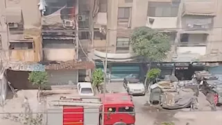 ماس كهربائي ووحدة تكييف يشعلان حريقين داخل شقتين ببورسعيد