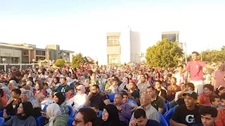    شاهد فرحة جماهير بني سويف بهدف تقدم منتخب مصر أمام الأرجنتين -صور 