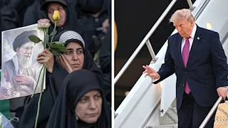 "جنازة خامنئي" تُعيد التوتر إلى الواجهة.. ترامب يُصعّد لهجته تجاه إيران
