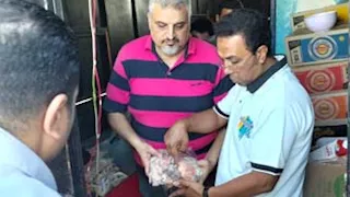 قبل بيعها للمواطنين.. ضبط 600 كيلو لحوم وأسماك ودواجن "فاسدة" بالدقهلية 