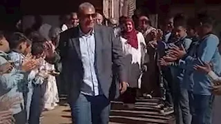 ممر شرفي واستقبال استثنائي لموجه التربية الرياضية بمدرسة الرزيقات فى الأقصر 