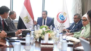 وزير الصحة يبحث مع "إيني" الإيطالية تطوير مستشفى هليوبوليس الجديدة