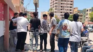 تباين آراء طلاب الثانوية العامة بالفيوم حول امتحاني الفيزياء والتاريخ -صور