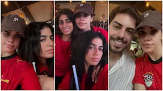 بصحبة ياسين رشدي.. نور عمرو دياب تنشر صورا بـ"تيشيرت" المنتخب الوطني 