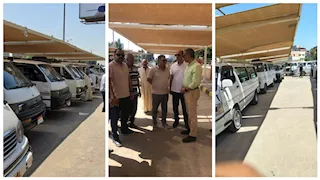 بدء التشغيل التجريبي لموقف الكيت كات الحضاري وتنظيم حركة السرفيس بالجيزة