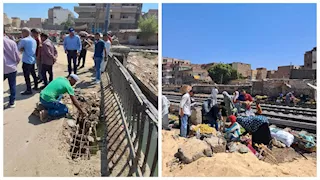 حياتكم أغلى من أي اختصار.. إغلاق كوبري سمالوط القديم بالمنيا لمنع عبور المزلقان