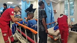 الهلال الأحمر: دعم نفسي ومساعدات لأسر ضحايا حادث عمال الإسماعيلية