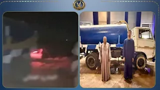 ضبط سيارة صرف صحي تلقي حمولتها في مصرف مائي بقنا