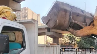 استجابة لشكاوى المواطنين.. الجيزة تزيل تعديات على 150 فدانًا بالواحات
