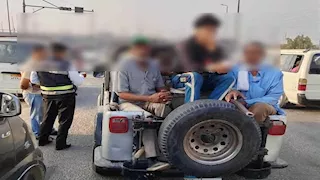"بعد فاجعة الإسماعيلية".. حملات مكثفة لفحص سيارات نقل العمال بالعاشر (صور)