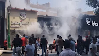 السيطرة على حريق في مطعم مأكولات شعبية بالمنيا -صور 