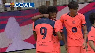 "بصمة عبد الكريم".. برشلونة يحقق الفوز بخماسية على بازل السويسري وديا
