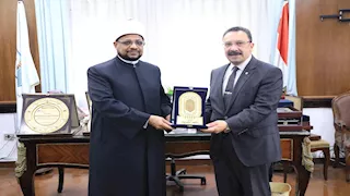 أمين "البحوث الإسلاميَّة" يلتقي رئيس جامعة الإسكندريَّة قُبيل افتتاح الأسبوع الدعوي الـ22