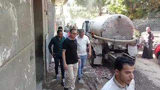تحرك عاجل بالمنيا لمعالجة المياه الجوفية بقرية منسافيس