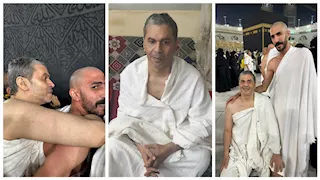 قبل رحيله.. فيديو مؤثر للفنان عمرو محمد علي أثناء أداء مناسك العمرة