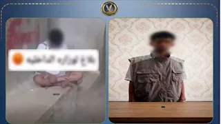 ضبط ترزي ظهر في فيديو أثناء تعاطيه الحشيش أمام منزل بكرداسة