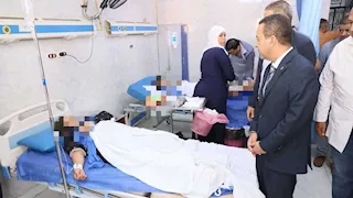 "نظارة وشبشب وبقايا طعام".. آخر ما تبقى في موقع حادث عمال المنوفية -صور